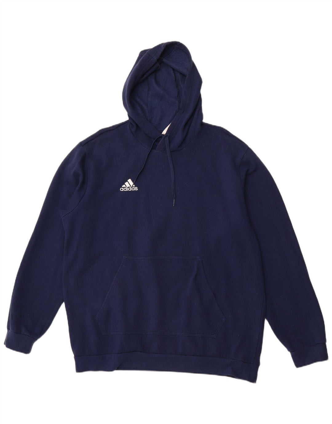 ADIDAS Sudadera con capucha para hombre Jumper XL Azul marino Algodón
