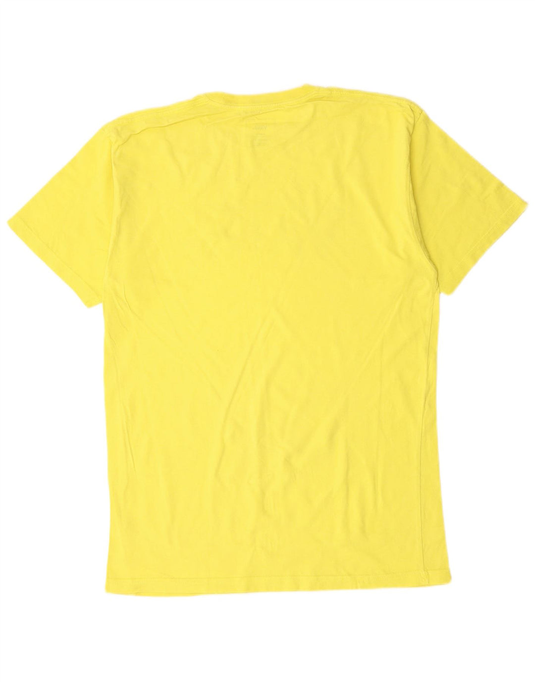 VANS Camiseta gráfica de ajuste clásico para hombre Top de algodón amarillo medio