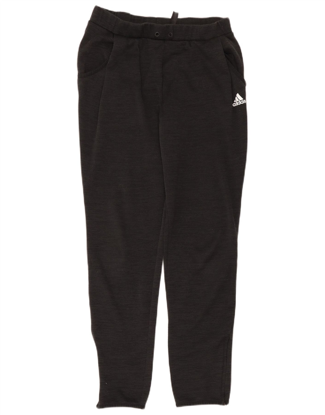Adidas Pantalones de chándal para mujer Joggers UK 44 Mediano Negro Poliéster