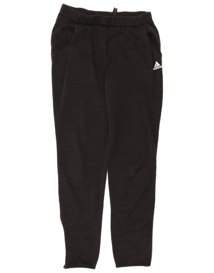 Adidas Pantalones de chándal para mujer Joggers UK 44 Mediano Negro Poliéster
