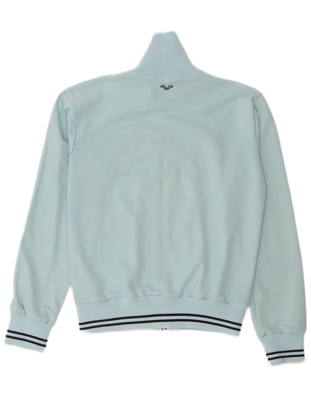 Arena Mujer Graphic Chándal Top Chaqueta Poliéster Azul Medio
