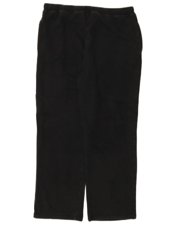 Marks & Spencer Pantalones de Chándal para Mujer UK 46 Grande Algodón Negro