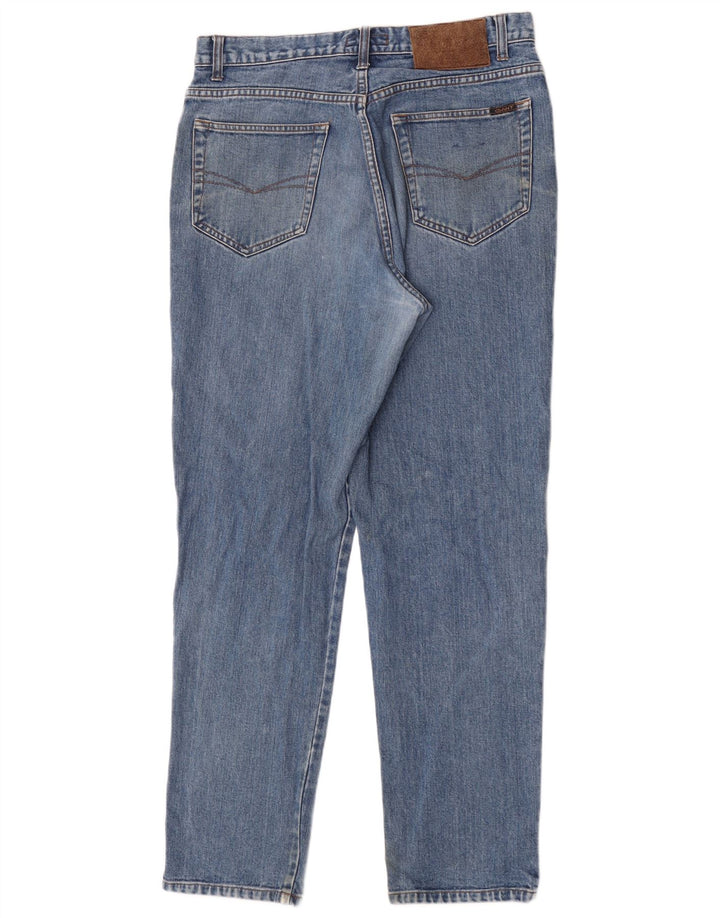 Gant Vaqueros Tapered Para Hombre W34 L32 Algodón Azul