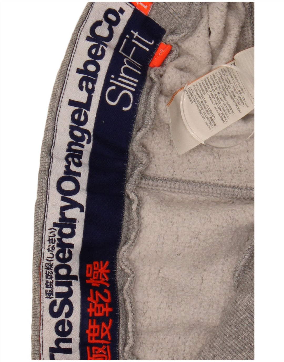 Superdry Pantalón De Chándal Slim Fit Joggers XL Gris Algodón