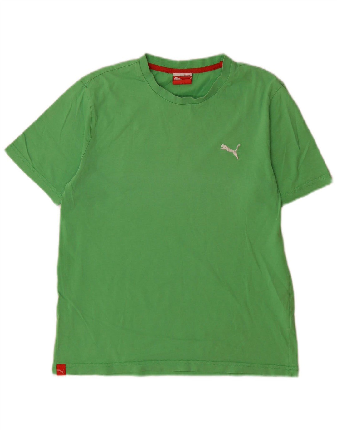 Camiseta Puma Hombre Top Small Verde Algodón