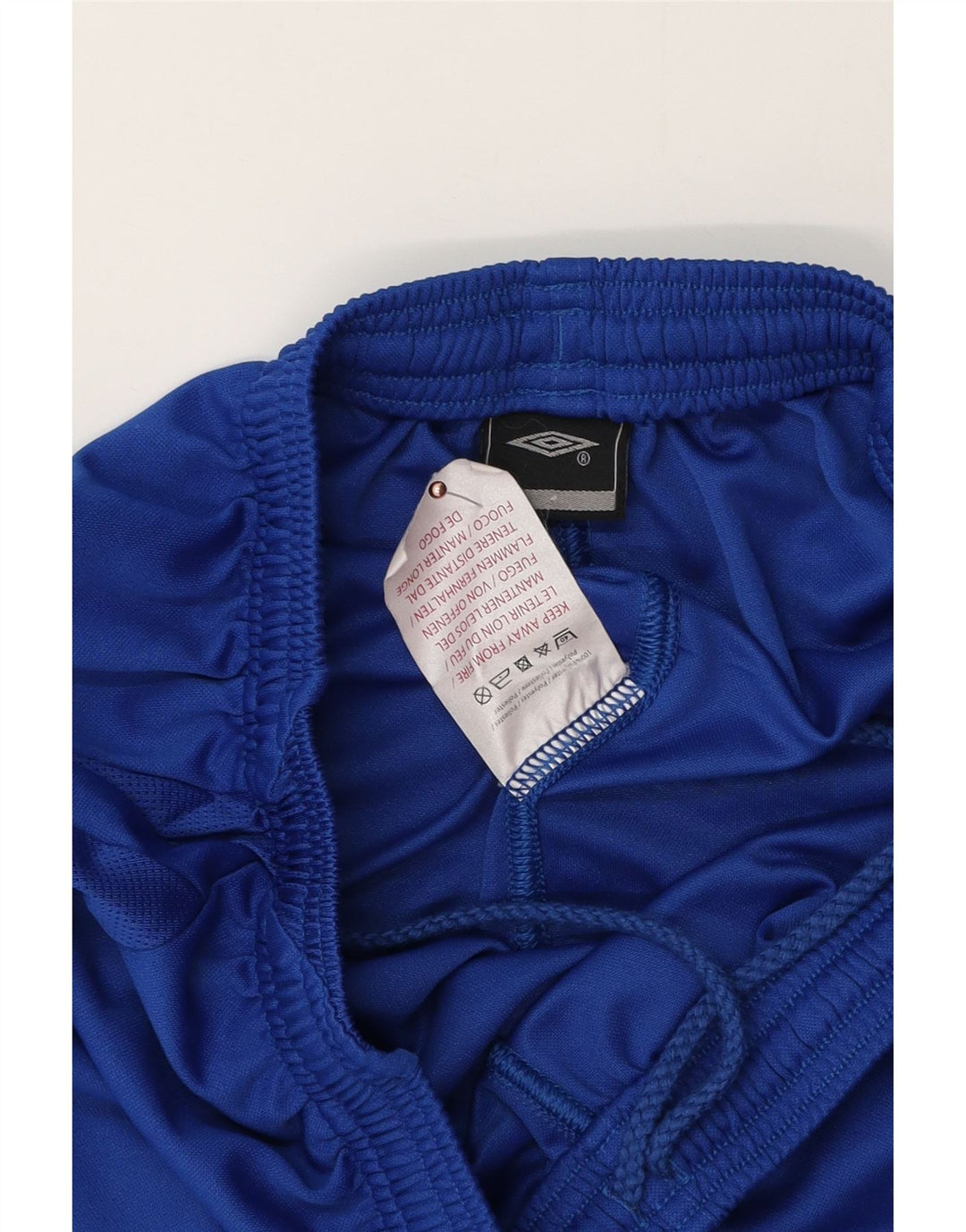 Shorts Deportivos Umbro Hombre Azul Medio Poliéster