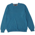Marks & Spencer Suéter Azul Harbor con Cuello Redondo para Hombre XL Algodón