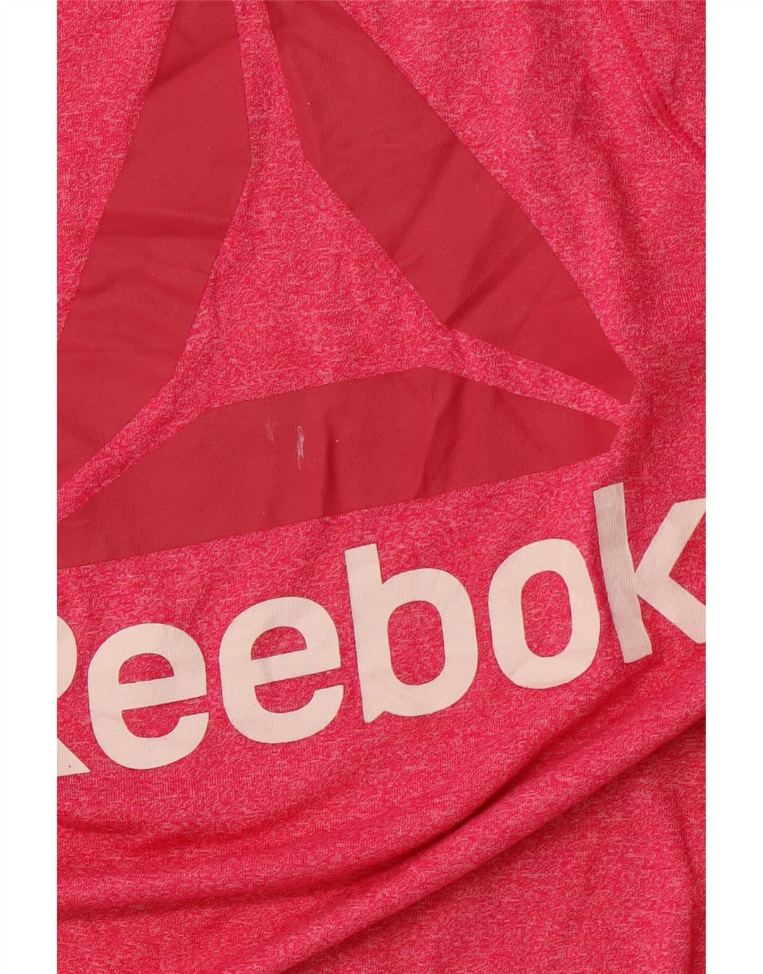 REEBOK Top sin mangas gráfico para mujer Reino Unido 40 Grande Rosa