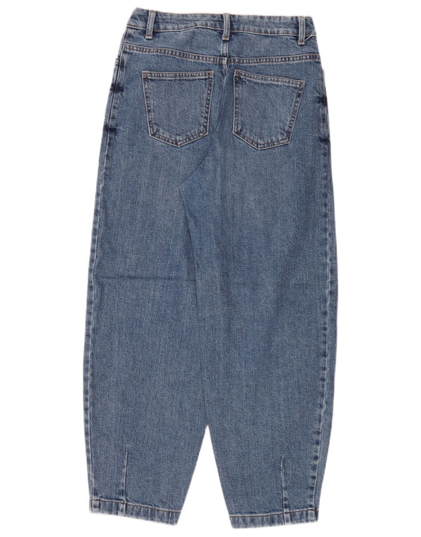 Marks & Spencer Jeans ajustados con globos para mujer UK 8 Small W26 L26 Algodón azul
