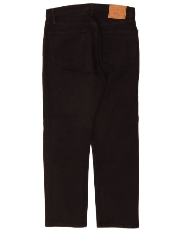 Levi's Vaqueros Rectos 501 Para Mujer W27 L26 Algodón Negro