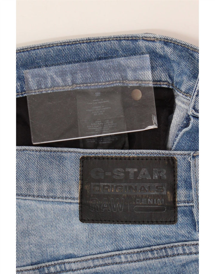 Vaqueros rectos para hombre G-Star W34 L30 Algodón azul