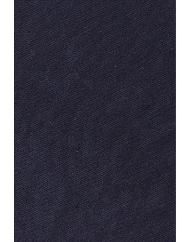 Marks & Spencer - Jersey de cuello redondo para hombre, talla grande, algodón azul marino