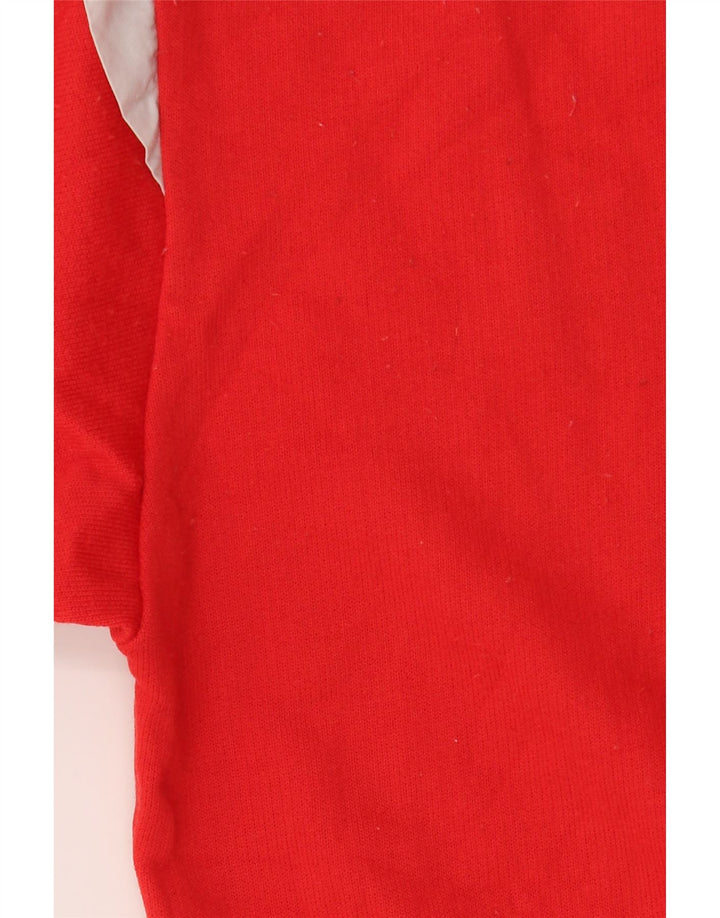 Lotto Jersey De Cuello Con Botones Para Hombre Pequeño Rojo Colorblock Algodón