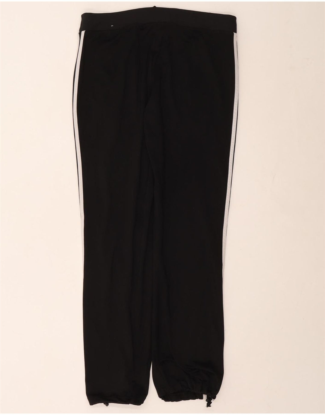 ADIDAS Pantalones de chándal para mujer Joggers UK 44 Grande Poliéster negro