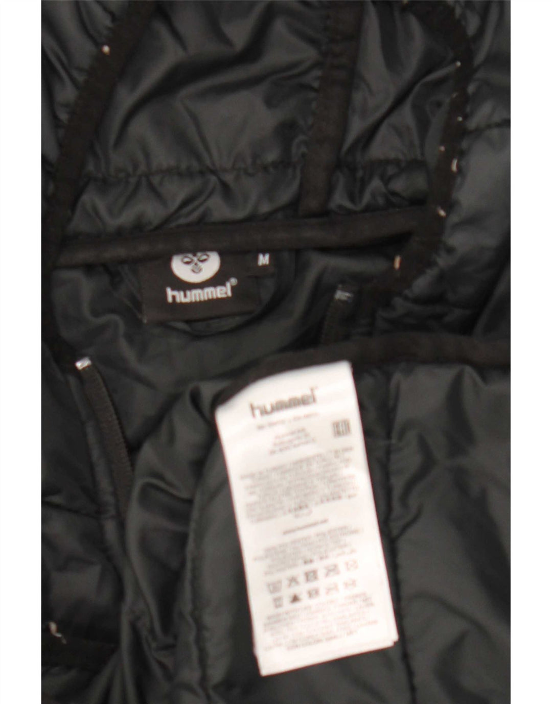 Hummel Chaqueta acolchada con capucha para mujer UK 44 Mediana Poliéster negro