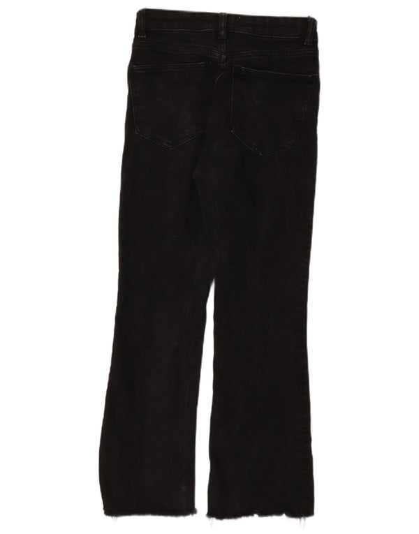 Zara Vaqueros Bootcut Mujer EU 36 XS W26 L25 Negro