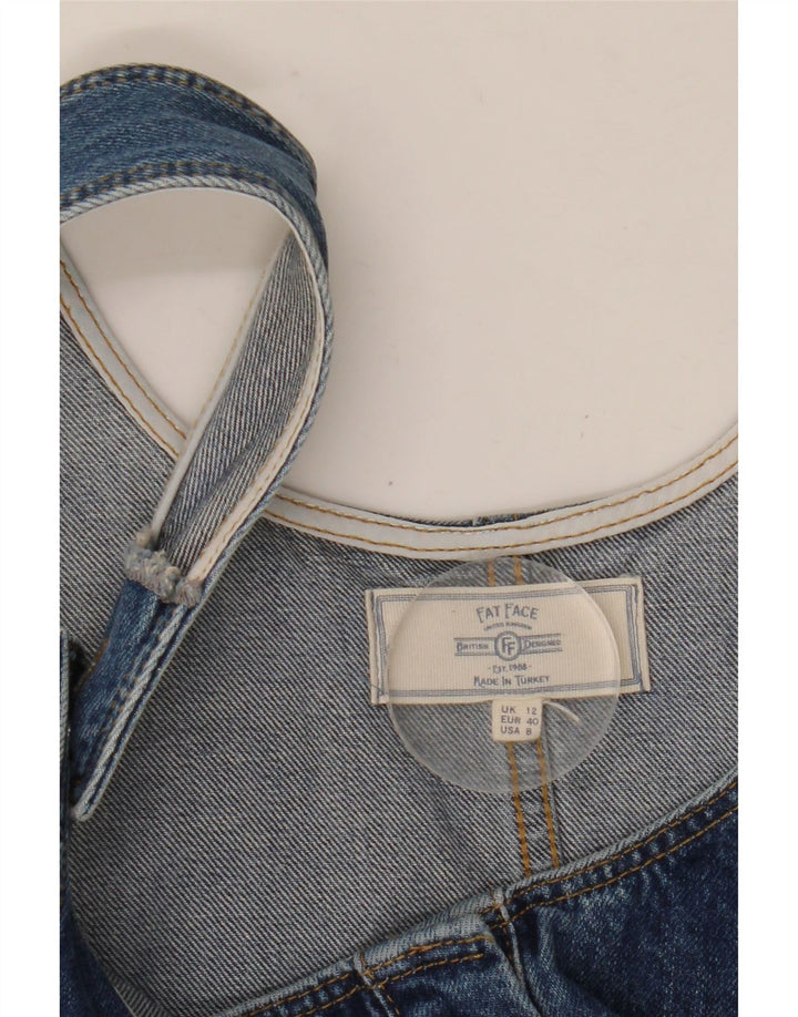 Vestido estilo peto vaquero para mujer de Fat Face UK 40 Azul medio