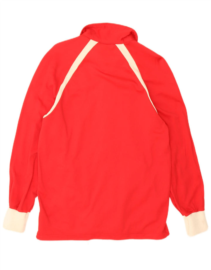 Ennerre Chaqueta de chándal para hombre IT 48 Medium Red Colourblock