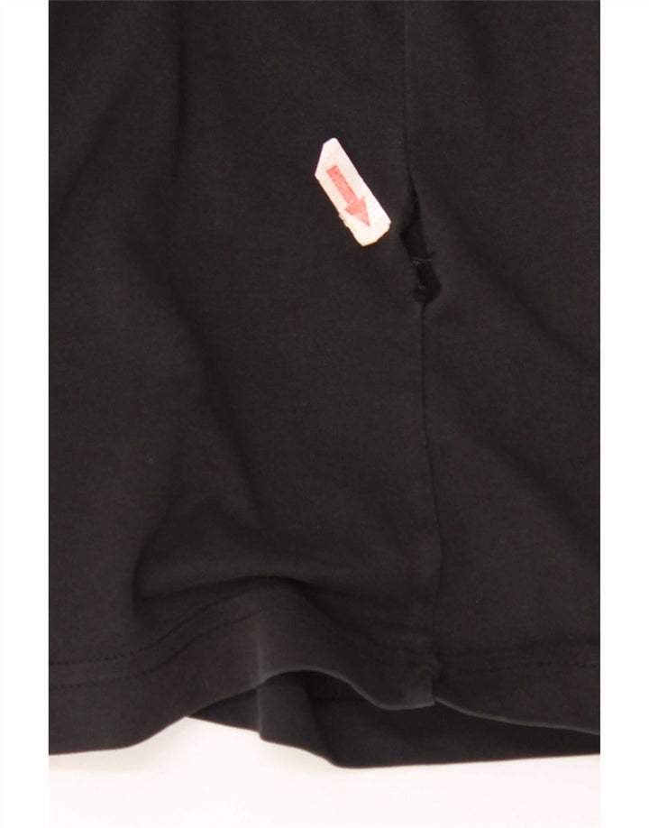 Nike Dri Fit Graphic Camiseta para hombre, talla pequeña, color negro
