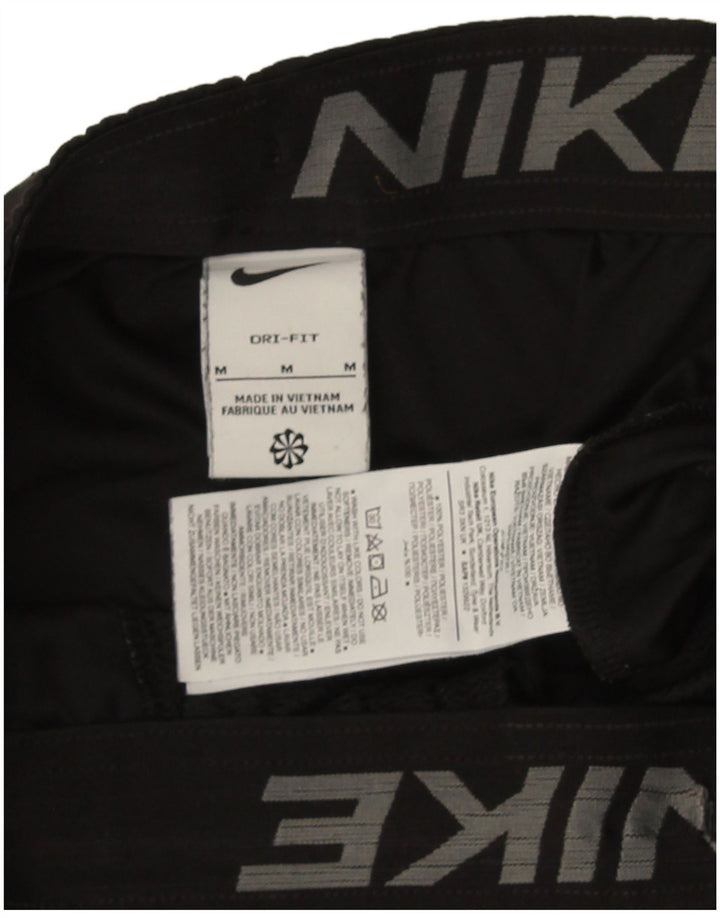 Pantalones cortos deportivos Nike Dri Fit para hombre Poliéster negro mediano