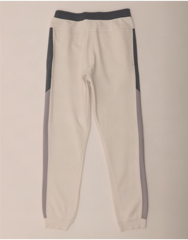 Nike Pantalones De Chándal Joggers Large Blanco Colorblock Algodón