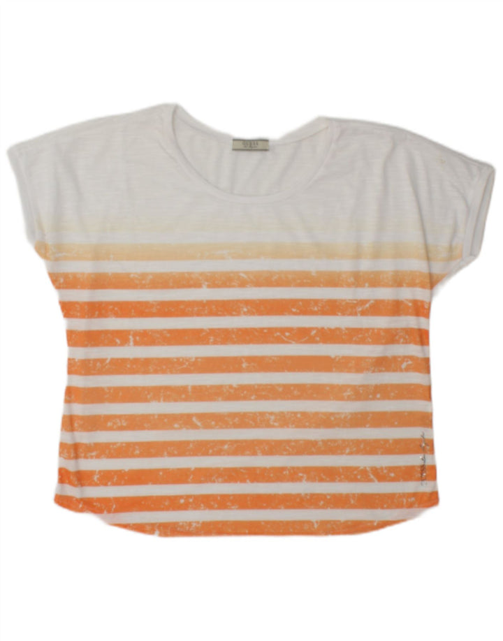 Guess Camiseta para mujer Top UK 44 Medium White Stripes