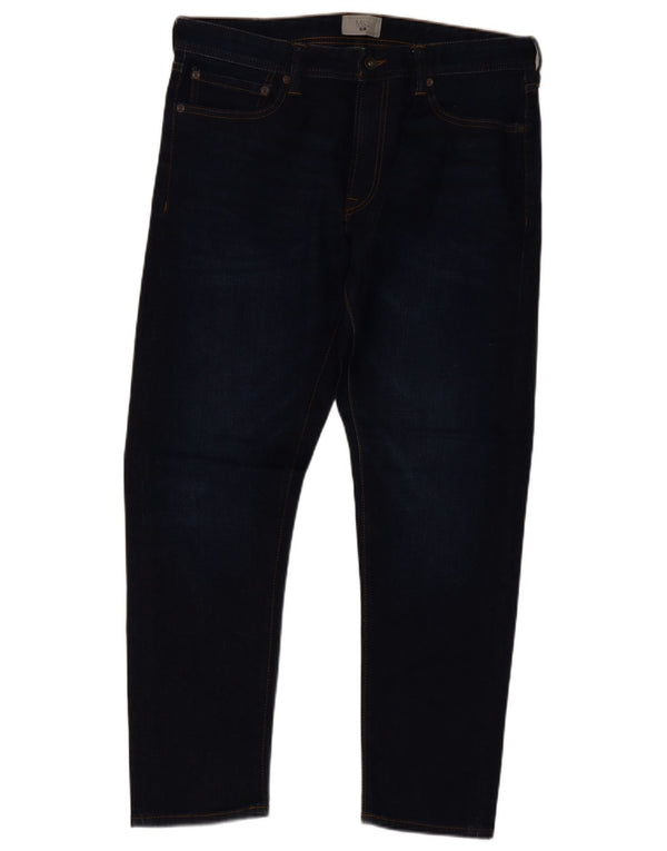 Marks & Spencer Jeans ajustados para hombre W34 L29 Algodón azul marino