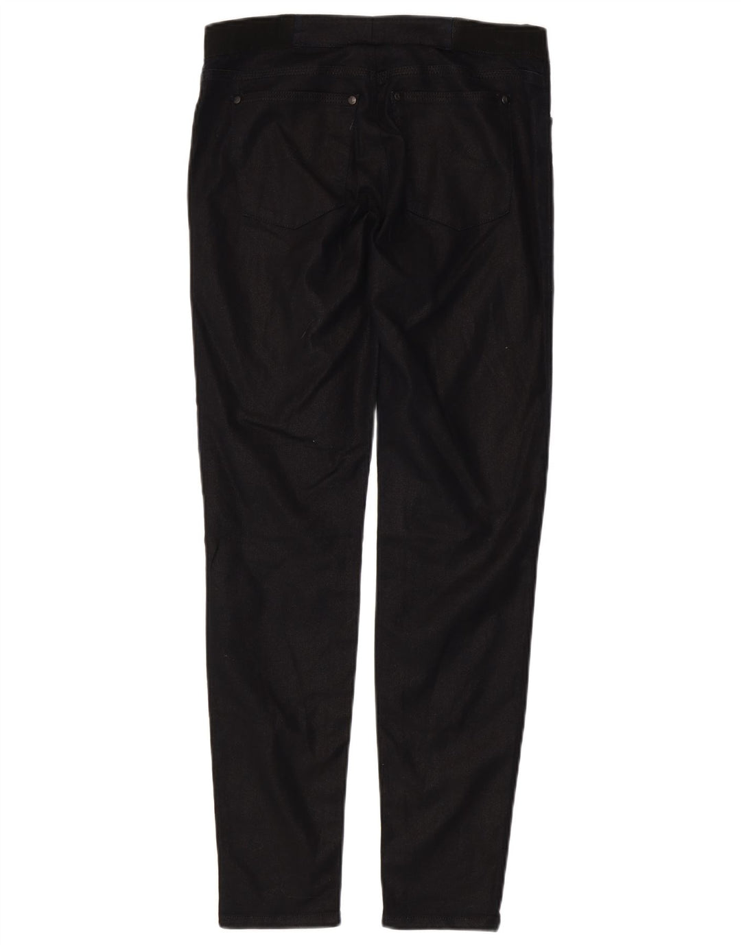 TRUSSARDI - Pantalones informales ajustados para mujer, talla grande, W32 L30, algodón azul marino