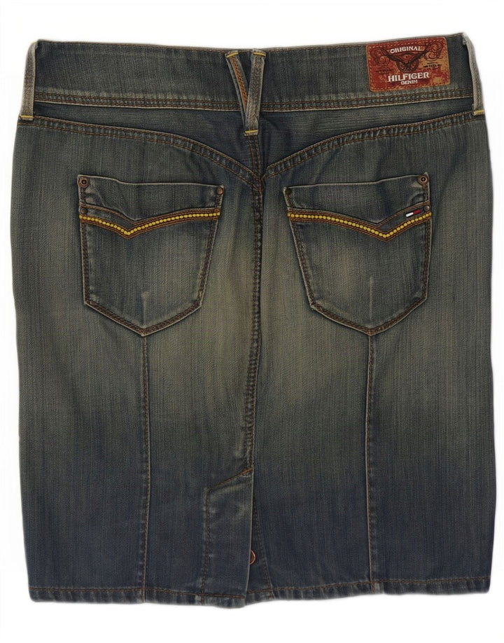 Falda Tommy Hilfiger Mujer Sonora Denim Mediana W34 Algodón Azul