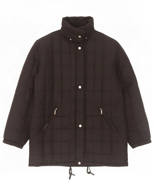 Belfe & Chaqueta acolchada para mujer IT 46 Grande Poliéster negro