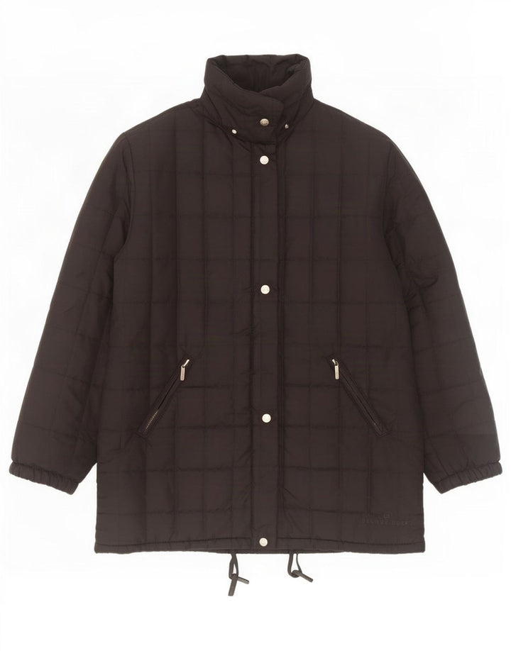 Belfe & Chaqueta acolchada para mujer IT 46 Grande Poliéster negro