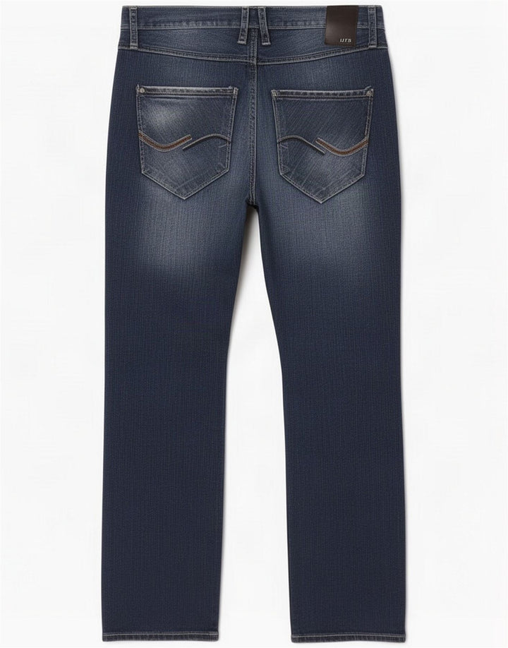 Jack & Jones Mens Bootcut Jeans W33 L34 Azul marino