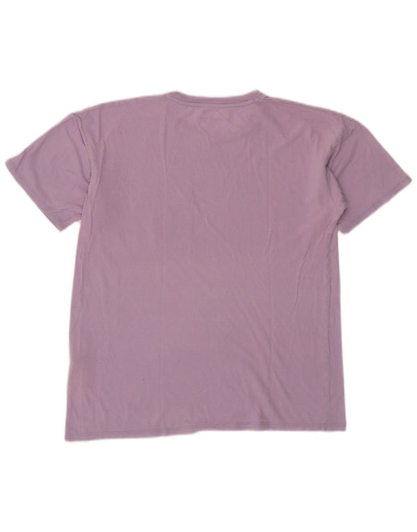 Carhartt Camiseta Mujer Top UK 10 Small Púrpura