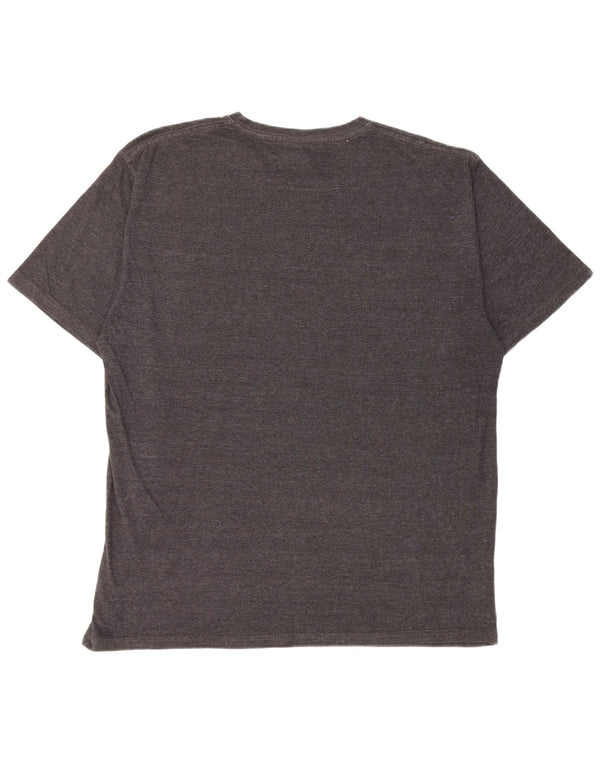 Saltrock Camiseta gráfica para hombre Top 2XL Algodón gris