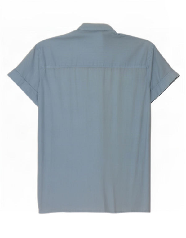 Lee Camisa Manga Corta Hombre XL Algodón Azul