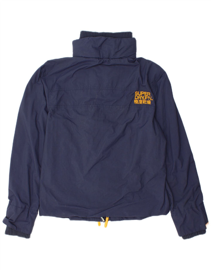 Superdry Chaqueta Cortavientos The Windcheater para Mujer UK 44 Azul Marino Mediano