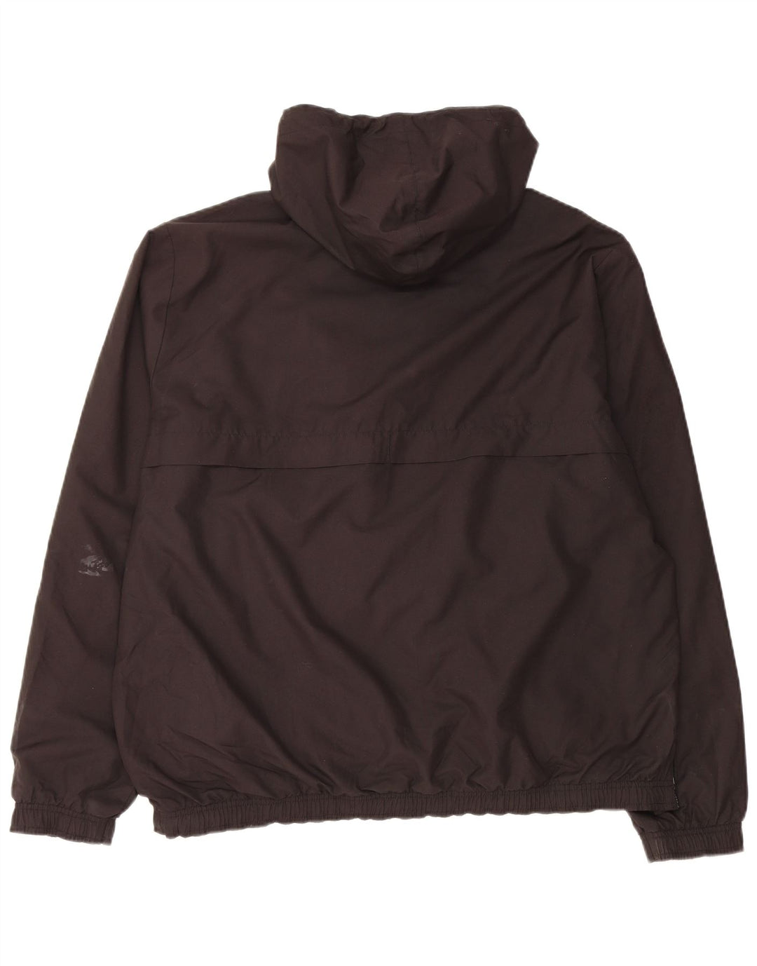Puma Chaqueta cortavientos con capucha para hombre UK 42 XL Poliéster negro