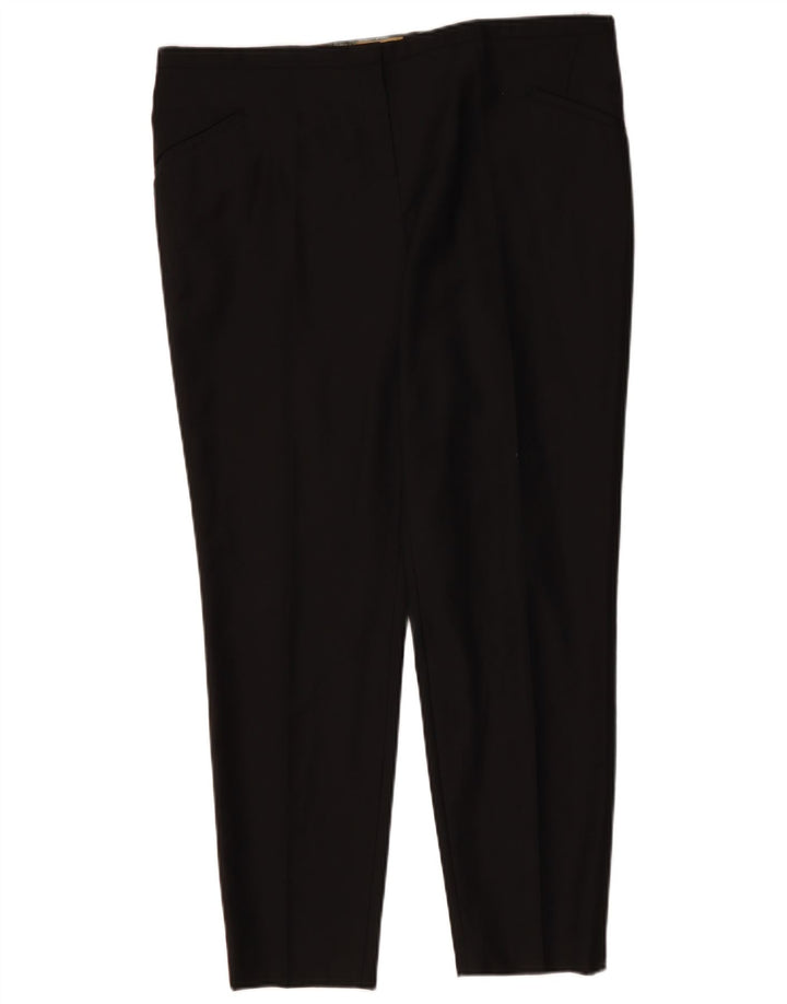 TED BAKER Pantalones informales rectos para mujer W38 L29 Negro