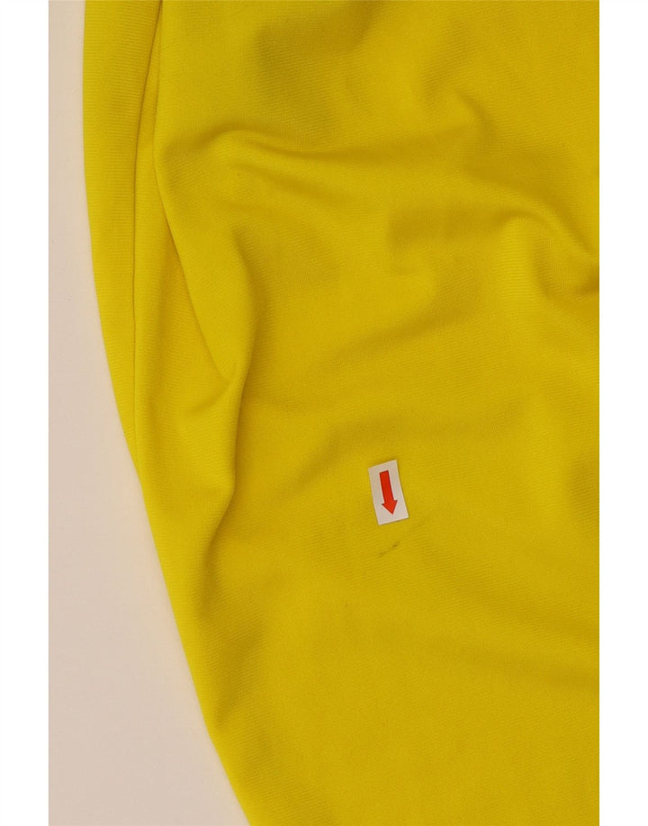 ADIDAS Pantalones de chándal para mujer UK 8 Small Amarillo Poliéster