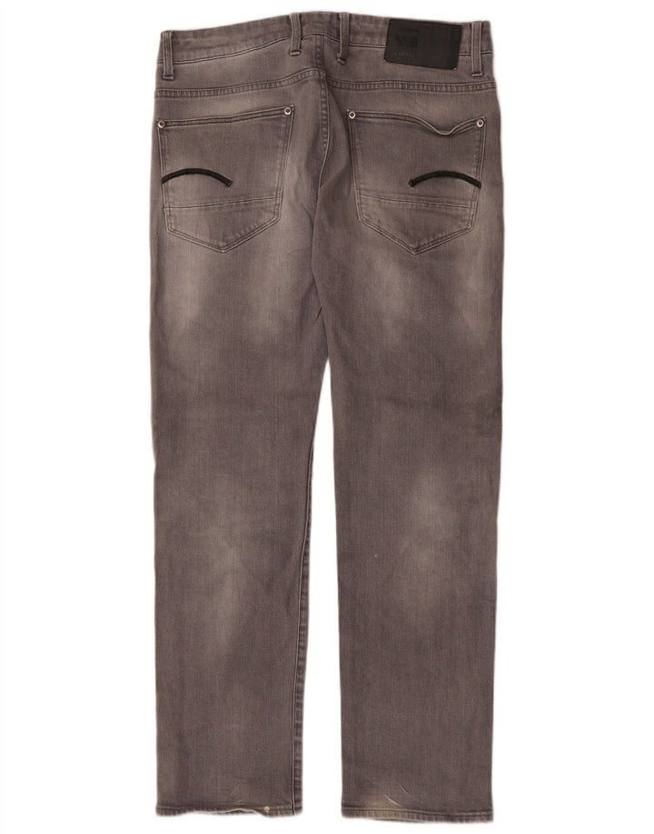 Vaqueros rectos para hombre G-Star W32 L32 Algodón gris
