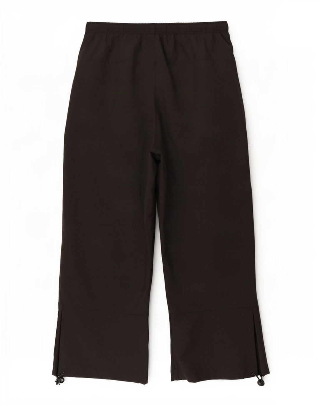 Nike Mujer Capri Chándal Pantalones Reino Unido 8/10 Pequeño Negro Poliéster