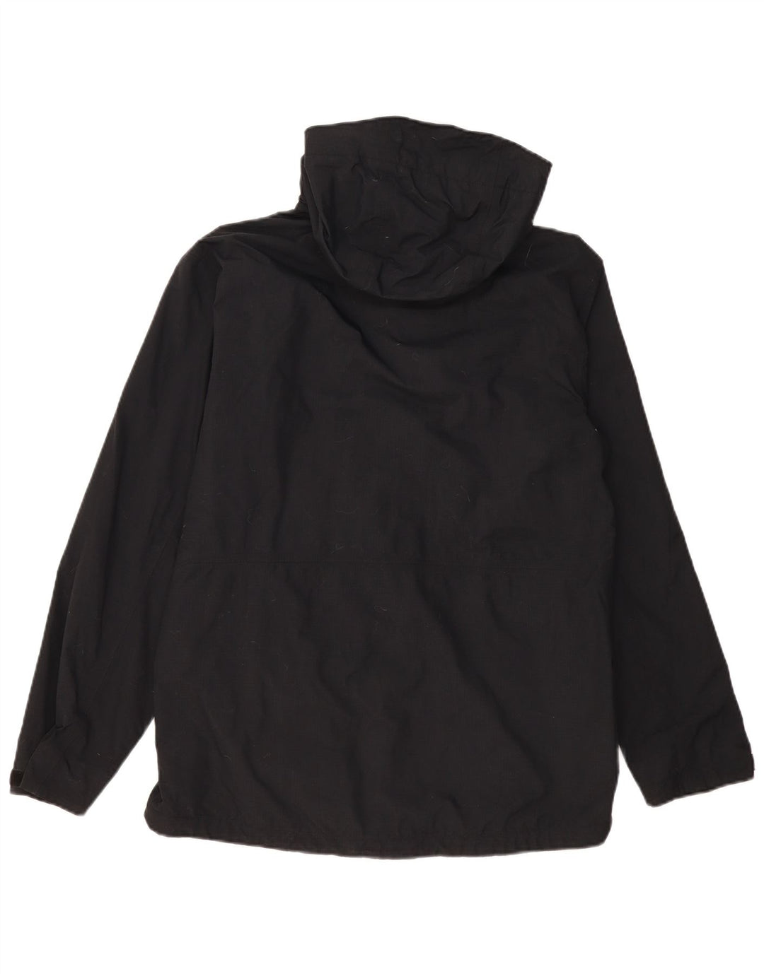 Columbia Chaqueta cortavientos con capucha para hombre UK 38 Medium Black Nylon