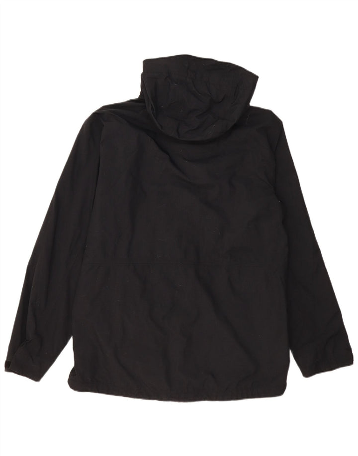 Columbia Chaqueta cortavientos con capucha para hombre UK 38 Medium Black Nylon
