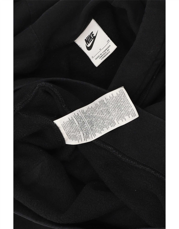 Nike - Sudadera con capucha para hombre, talla pequeña, algodón negro
