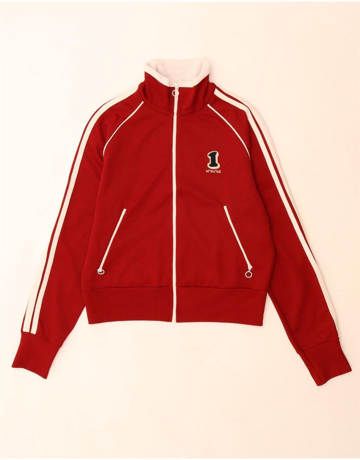Playlife - Chaqueta de chándal para mujer, talla 40, talla M, color rojo