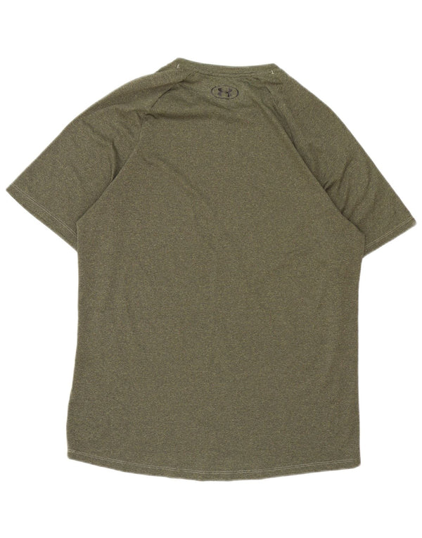 Under Armour Mens T-Shirt Top Medium Green