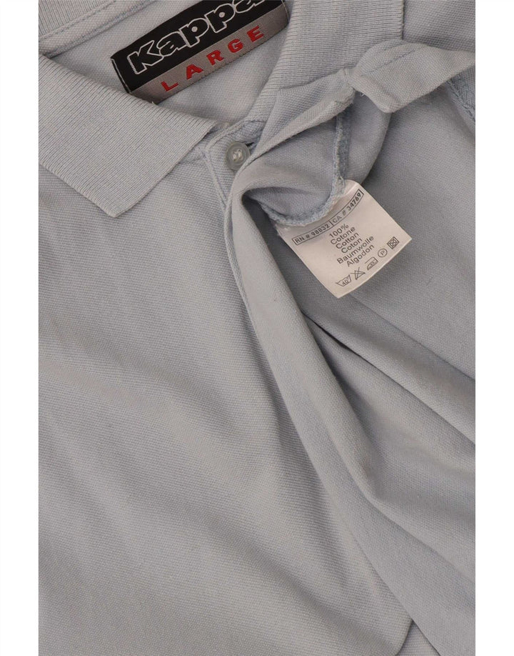 Kappa Polo Regular Fit para Hombre Algodón Azul Grande