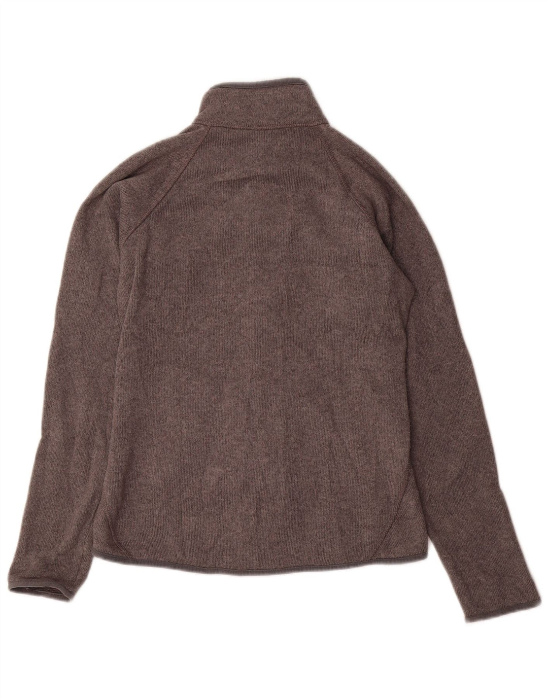 Eddie Bauer Chaqueta superior de chándal para mujer Reino Unido 10 Poliéster moteado gris pequeño