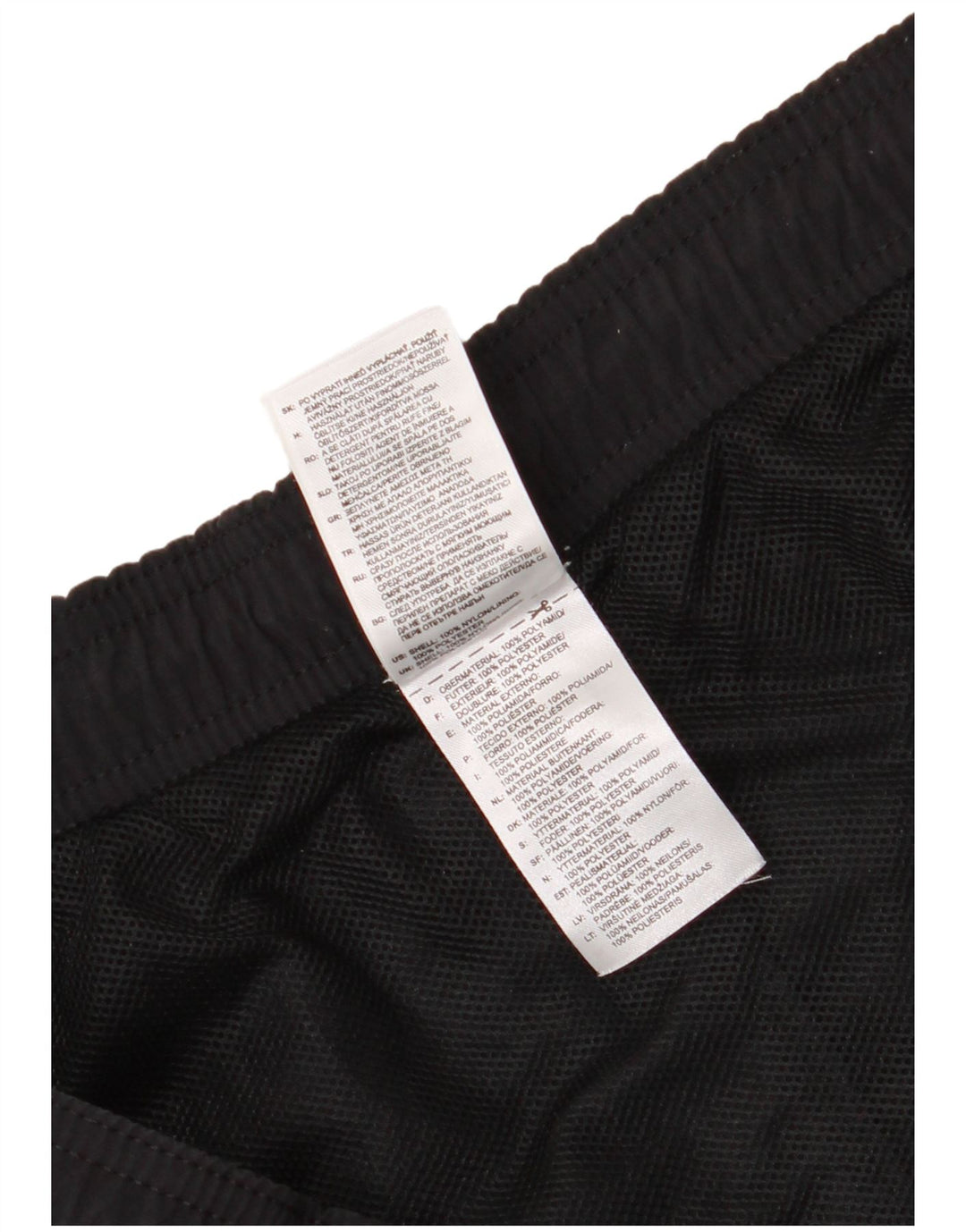 Adidas Pantalones cortos deportivos para hombre 2XL Nylon negro