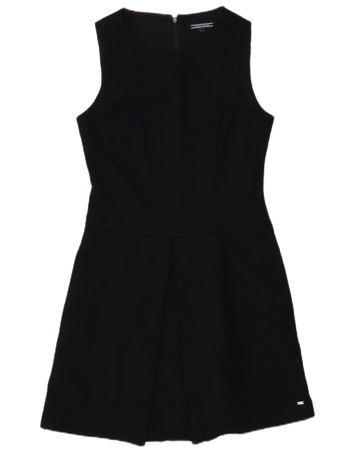 Tommy Hilfiger Vestido sin mangas para mujer US 8 Mediano Negro Poliéster